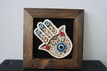 Load image into Gallery viewer, Evil Eye Framed Home Decor