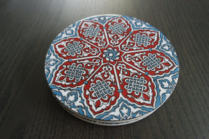 Handmade Traditional Tile Art Coasters