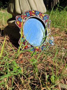 Handmade Traditional Ceramic Mirror