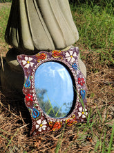 Load image into Gallery viewer, Handmade Traditional Ceramic Mirror