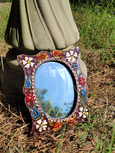 Handmade Traditional Ceramic Mirror