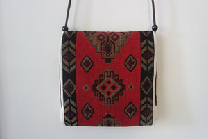 Authentic, Handwoven, Small Kilim Bag