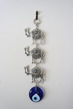 Load image into Gallery viewer, Silver-plated Camel Evil Eye Wall Decor