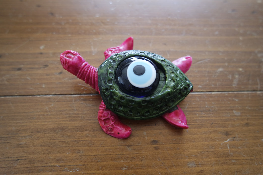 Mini Turtle Evil Eye Desk Charms