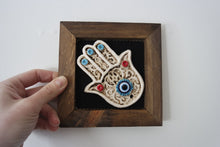 Load image into Gallery viewer, Evil Eye Framed Home Decor